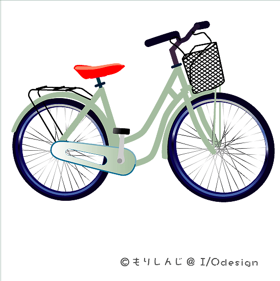 無料イラスト自転車素材集のどうぐばこ アイオーデザイン 福岡市城南区のホームページ作成を中心にチラシ印刷を行うデザイン事務所
